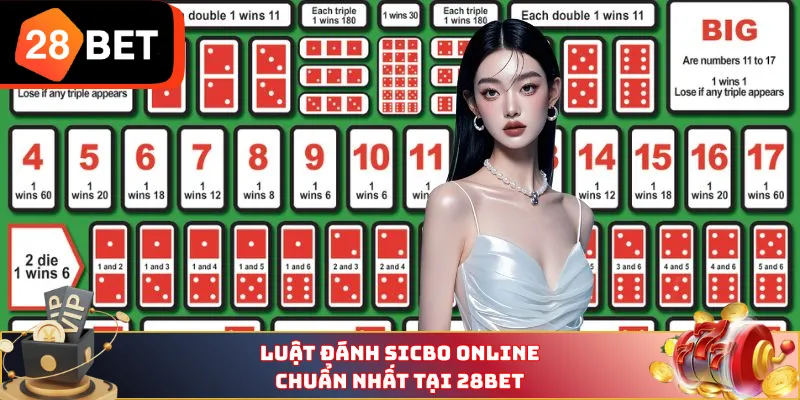 Luật đánh Sicbo Online chuẩn nhất tại 28BET