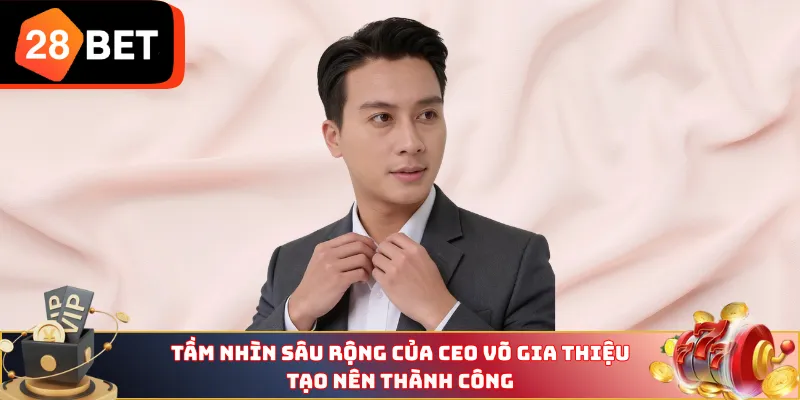 Tầm nhìn sâu rộng của CEO Võ Gia Thiệu tạo nên thành công